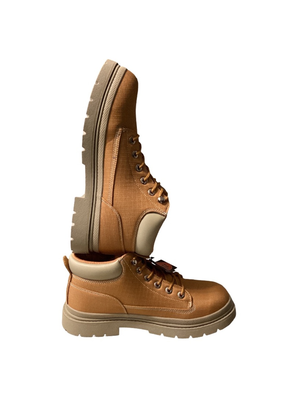 Lugz Drifter Ripstop Men’s Size 10 Wheat Tan Lace-Up Casual Work Boots